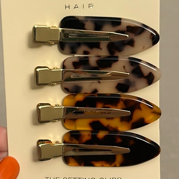 Kristiness Hair Setting Makeup Clips set of 4 NWOT - Picture 4 of 6